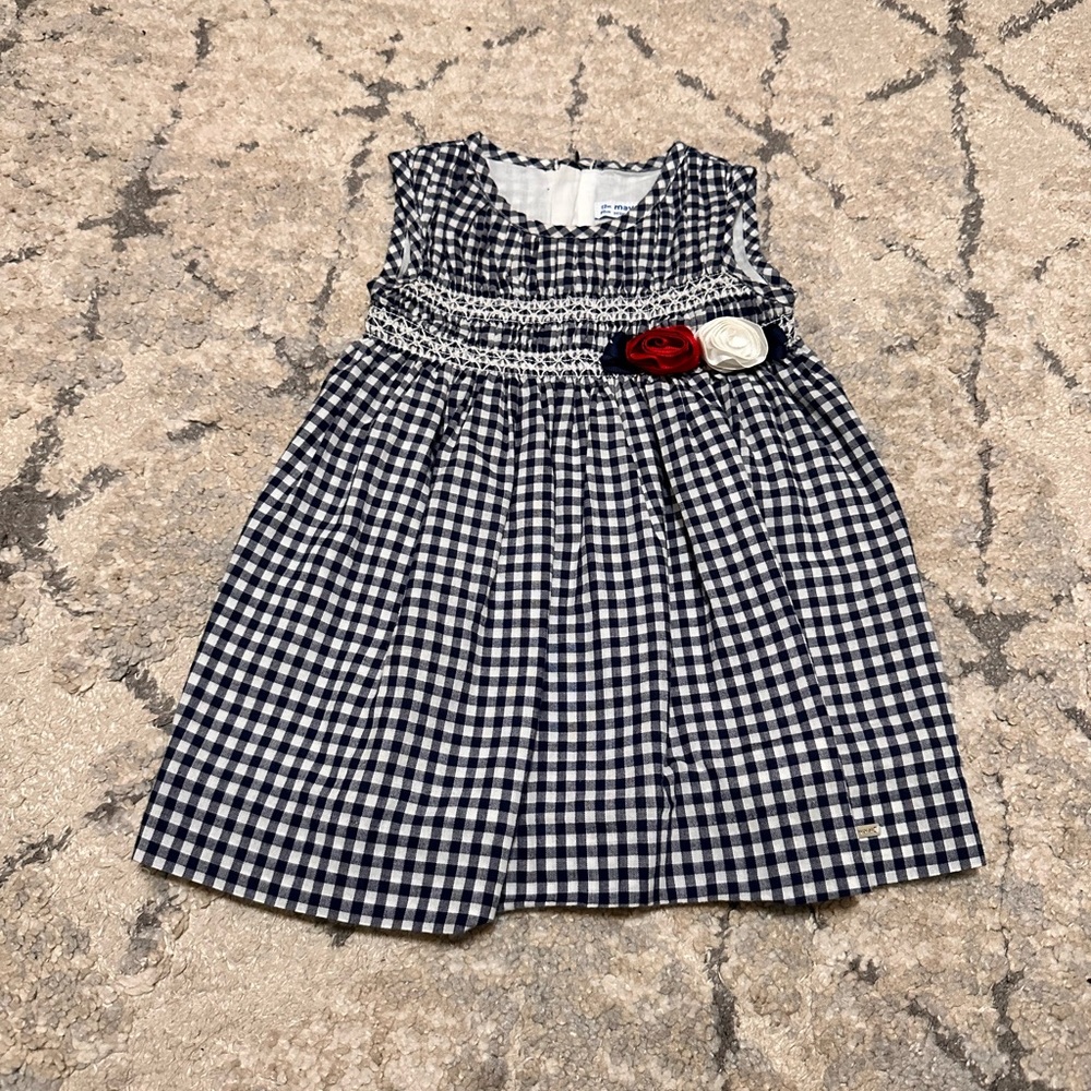 Mayoral baby dress ❤️💙